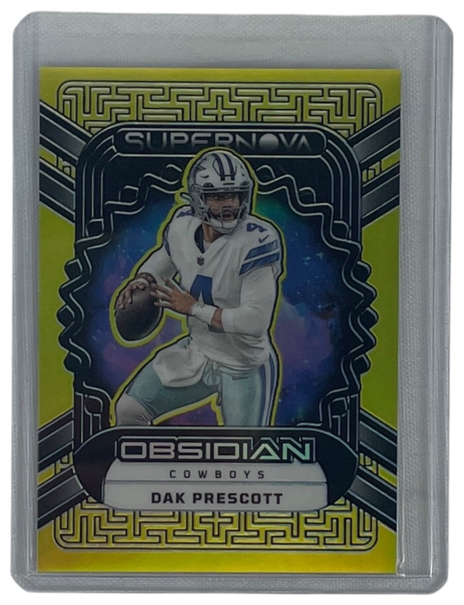 2023 Obsidian Dak Prescott Yellow Electric Etch Supernova 3/10