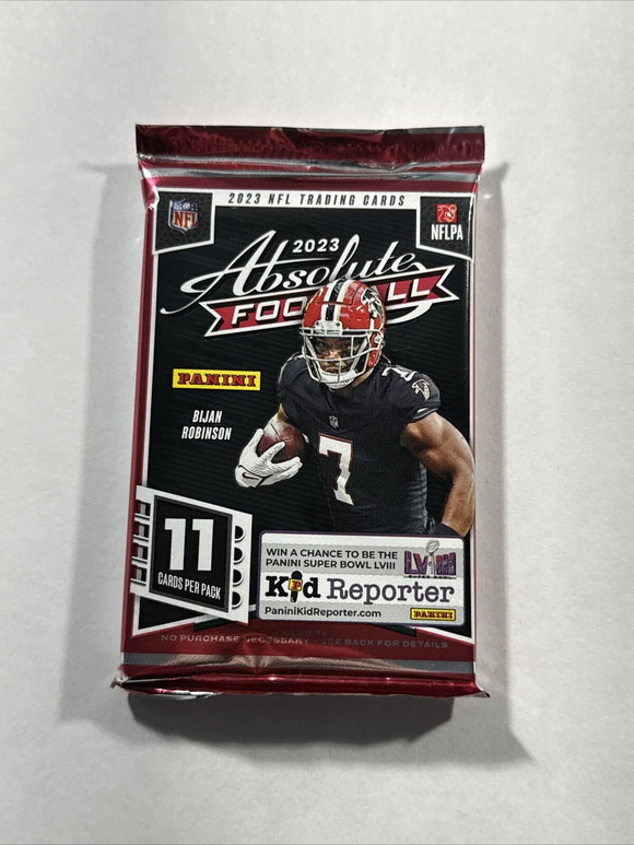 2023 Panini Absolute NFL Football Blaster Box FACTORY SEALED Packs 11 Cards per Pack