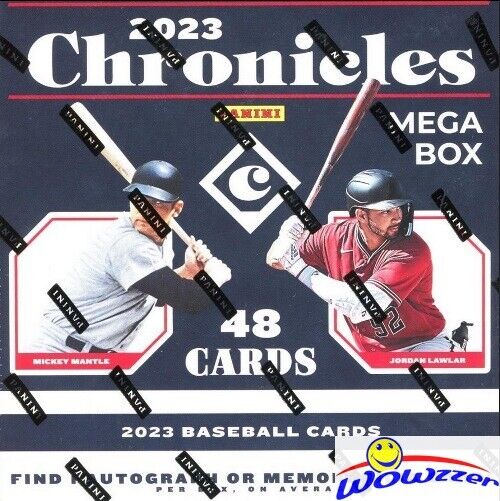 2023 Panini Chronicles Baseball MEGA Box-48 Cards Factory Sealed +AUTO or MEM