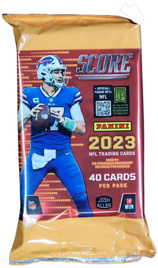 2023 Panini SCORE Football HOBBY Packs 40 Cards Pack (4 AUTOGRAPHS PER BOX