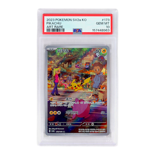 2023 Pikachu #173 (Korean) PSA 10