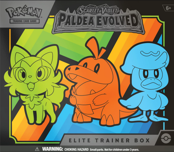 2023 Pokemon Paldea Evolved Elite Trainer Box