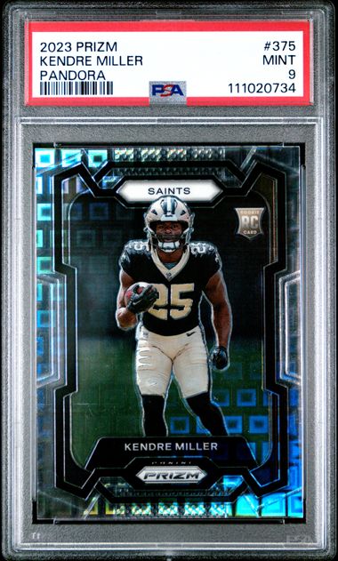 2023 Prizm Pandora /400 Kendre Miller #375 PSA 9 Pop 5! - 111020734