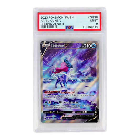 2023 Suicune V #GG38 PSA 9