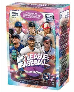 2023 Topps Big League Baseball 8 Cards Per 10-Pack Blaster Box