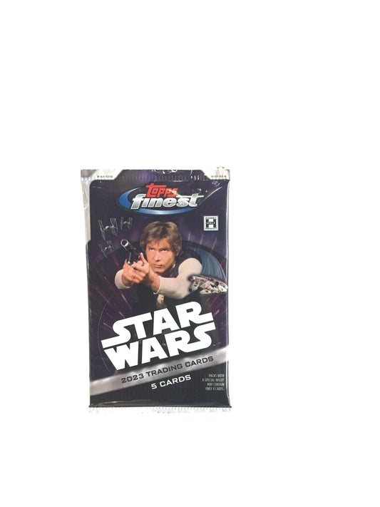 2023 Topps Star Wars Finest Hobby Pack 5 Cards per Pack