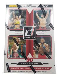 2023 UFC Donruss Blaster Box15 Packs 6 cards per Pack