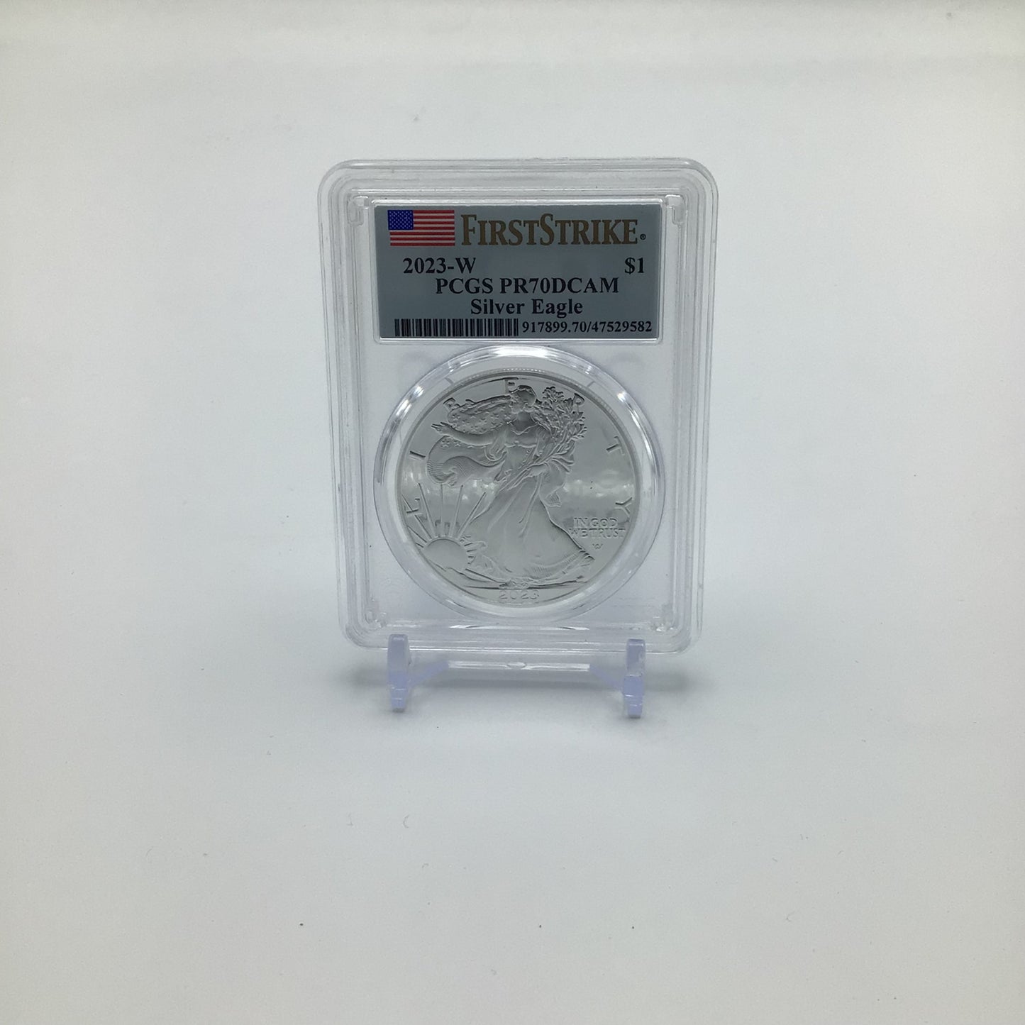 2023 W Lady Liberty Silver Eagle Dollar Coin PCGS PR7DCAM