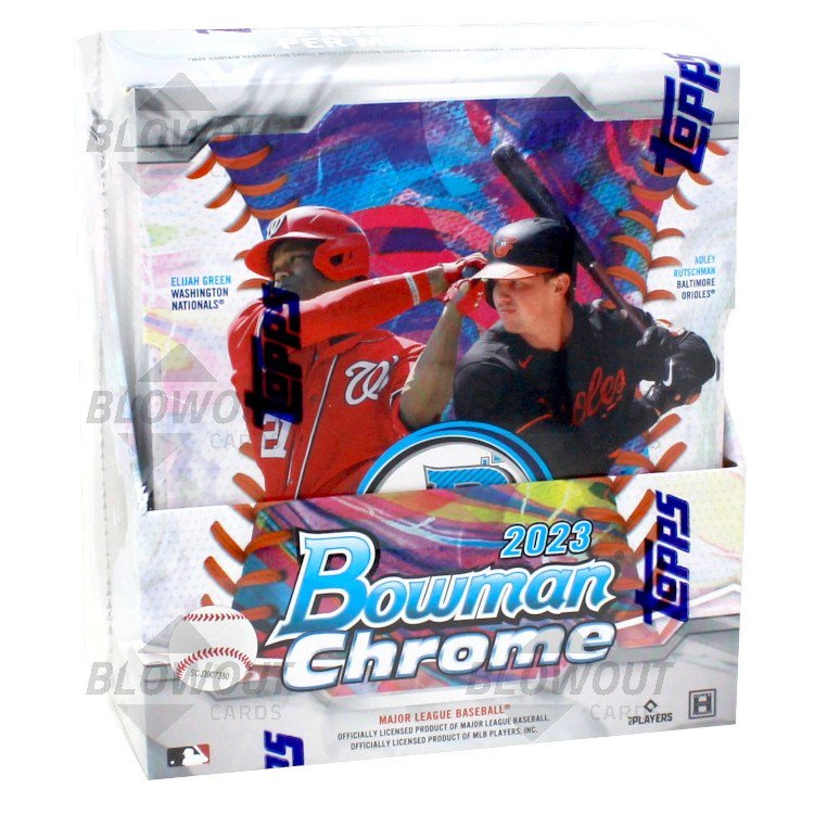 2023 bowman chrome baseball hobby box