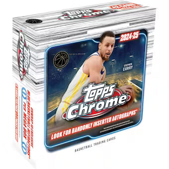 2024 Topps Chrome Basketball Mega Box