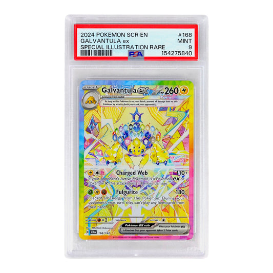2024 Galvantula EX #168 PSA 9