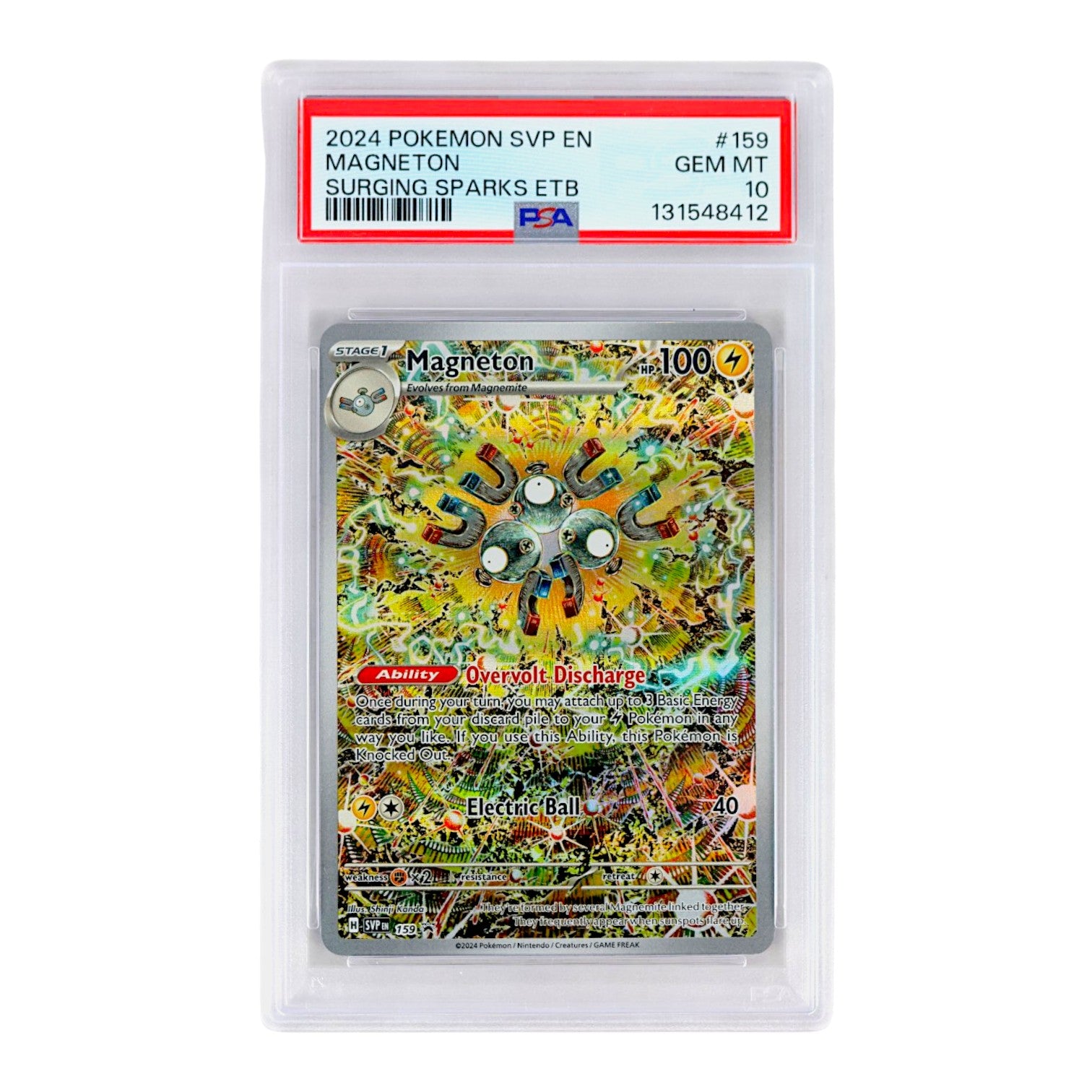 2024 Magneton #159 PSA 10
