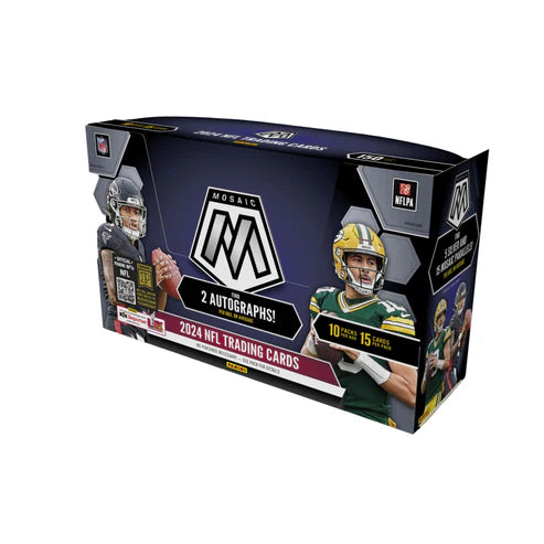 2024 Mosaic Football Hobby Box 2 Autos Guaranteed - Single Pack