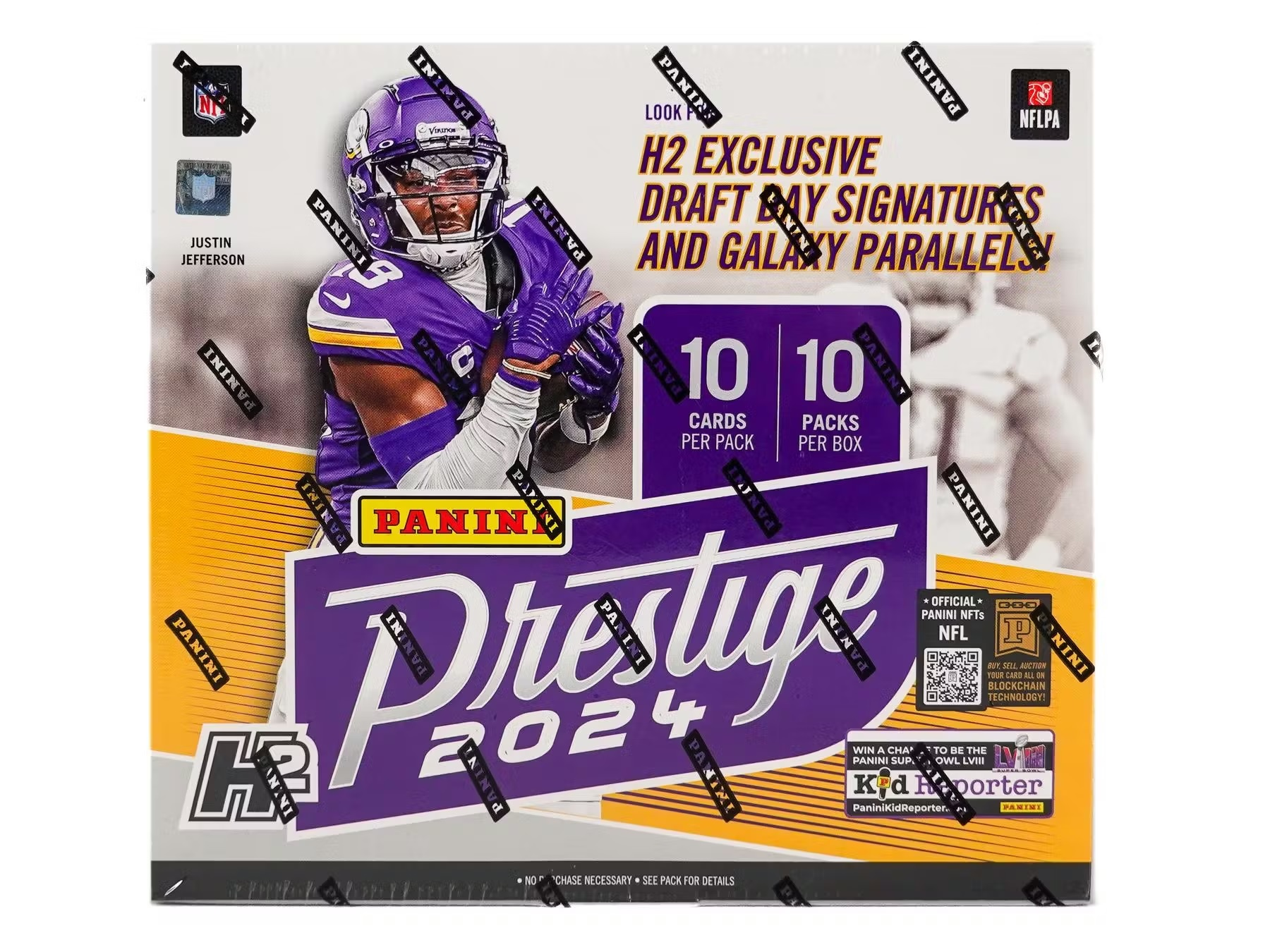 2024 Prestige Football H2 Football Light Hobby Box