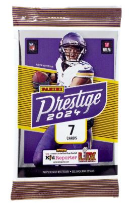 2024 Prestige NFL Football - Single Pack 7 Cards