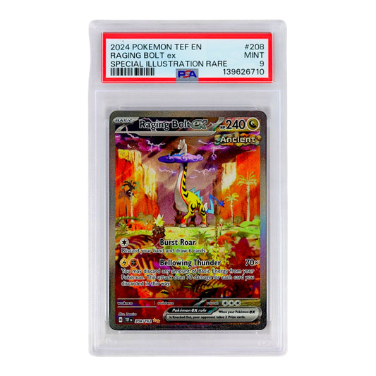 2024 Raging Bolt EX #208 PSA 9