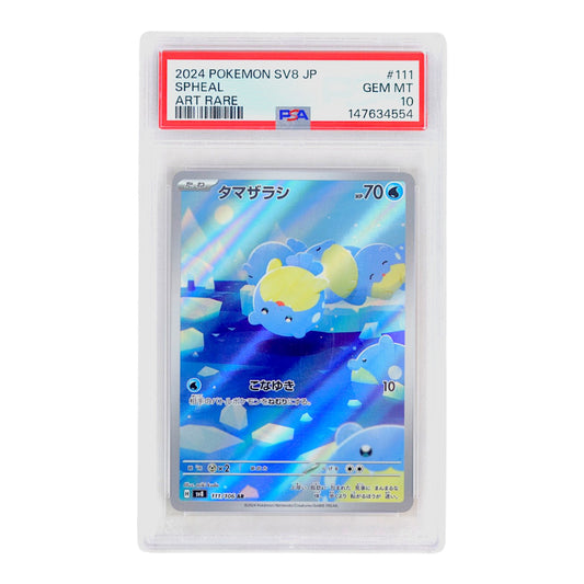 2024 Spheal #111 (Japanese) PSA 10
