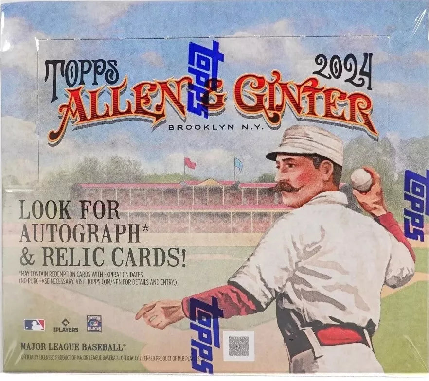 2024 TOPPS ALLEN & GINTER BASEBALL RETAIL BOX 24 Pack