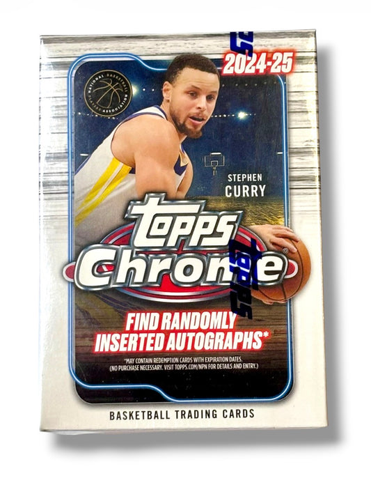 2024 Topps Chrome Basketball Blaster Box