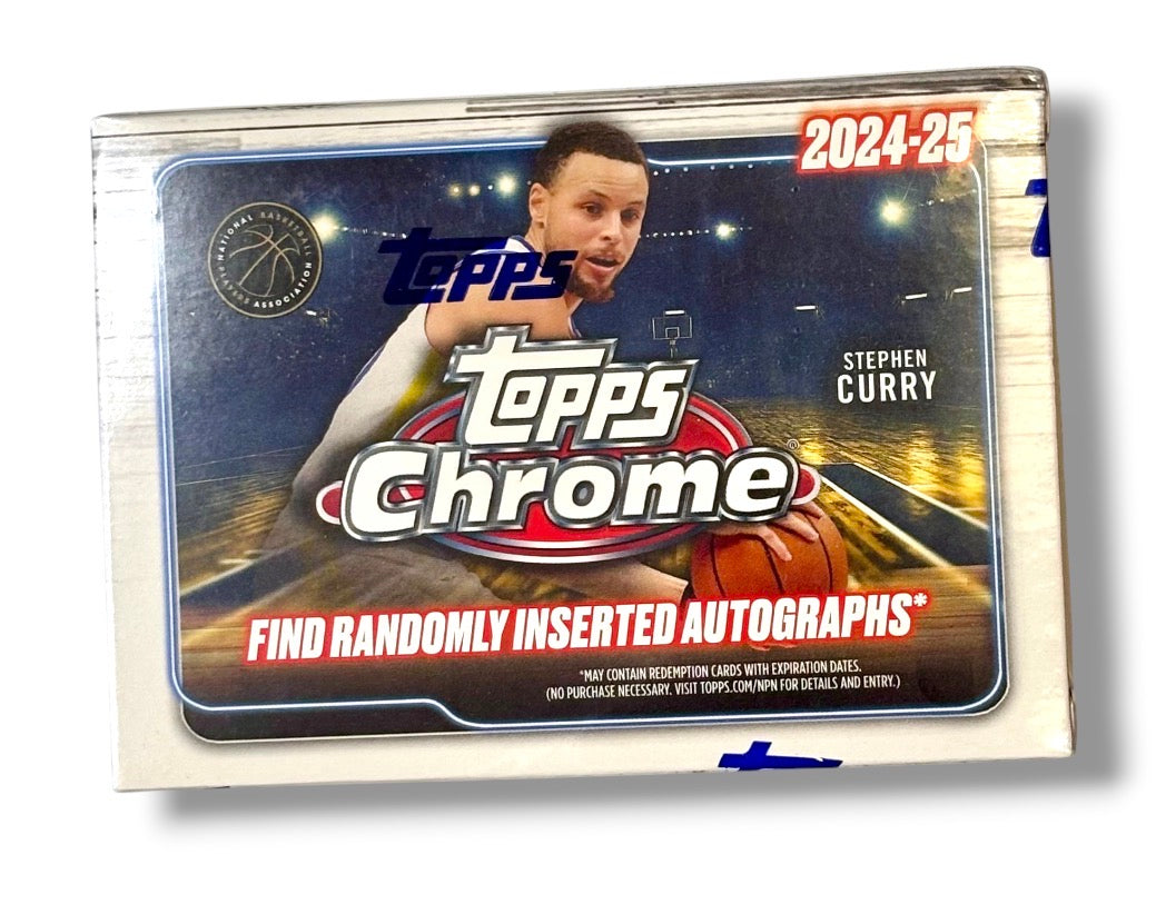 2024 Topps Chrome NBA Basketball Blaster Box