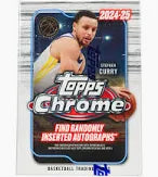 2024 Topps Chrome NBA Basketball Blaster Box