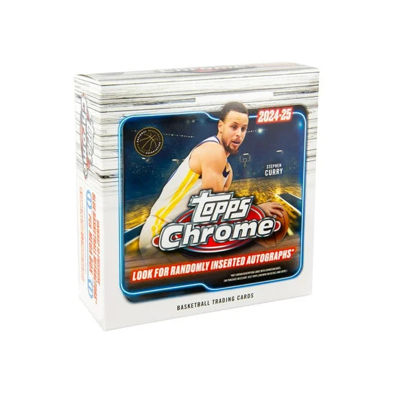 2024 Topps Chrome NBA Basketball Mega Box