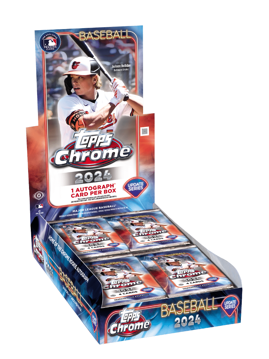 2024 Topps Chrome Update Baseball Hobby Box - Single Pack