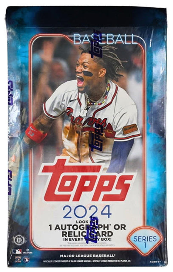 2024 Topps Series 1 Baseball Hobby Box 20 Packs 12 Cards per Pack