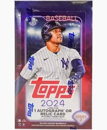 2024 Topps Series 2 Baseball Hobby Box 20 Packs 12 Cards per Pack