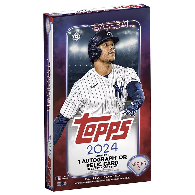 2024 Topps Series 2 Baseball Hobby Pack 12 Cards per Pack