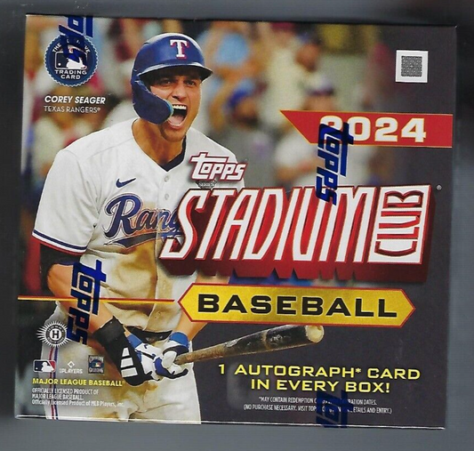 2024 Topps Stadium Club Baseball Mega Box