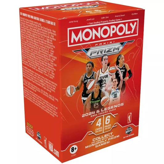 2024 WNBA Monopoly Prizm Blaster Box