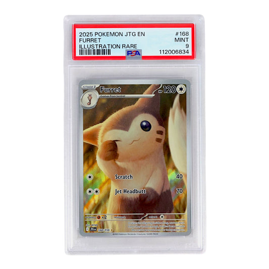 2025 Furret #168 PSA 9
