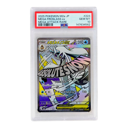 2025 Mega Froslass ex #224 PSA 10