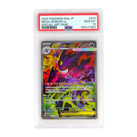 2025 Mega Gengar EX #240 (Japanese) PSA 10