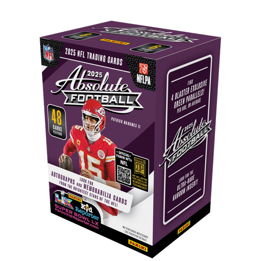 2025 Panini Absolute Football Blaster Box - 48 Cards