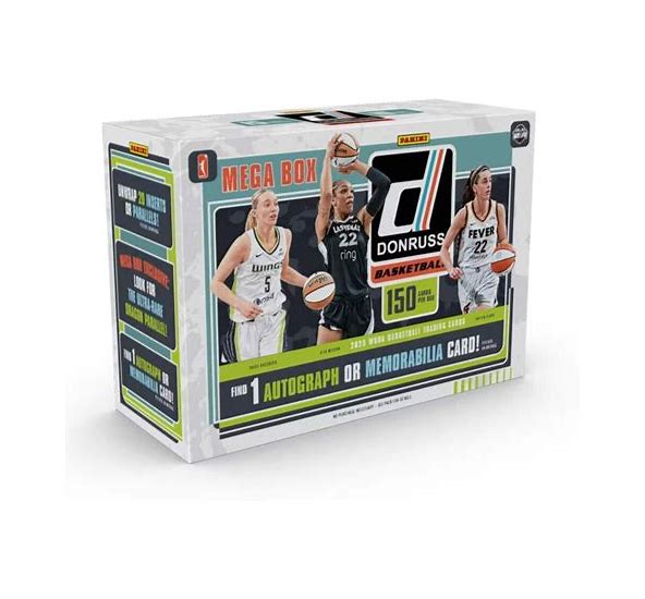 2025 Panini Donruss WNBA Basketball Mega Box - 150 Cards per Box