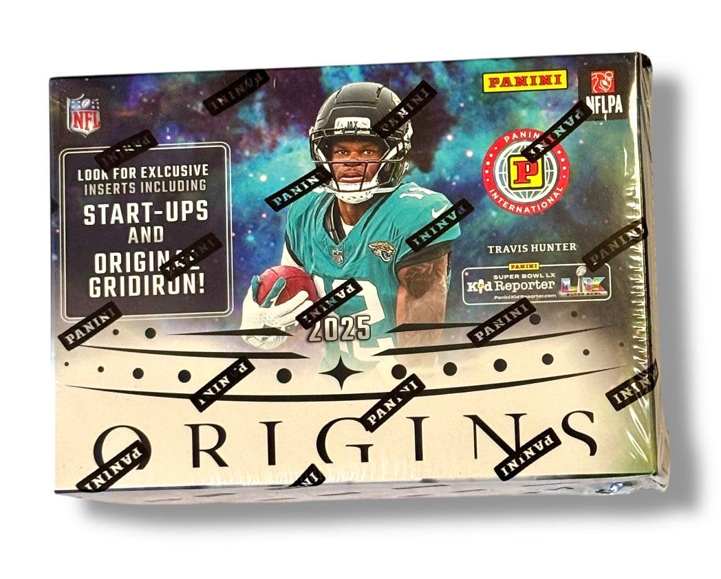 2025 Panini Origins Football Factory Sealed International Blaster Box - 14 Rookies & 5 Inserts