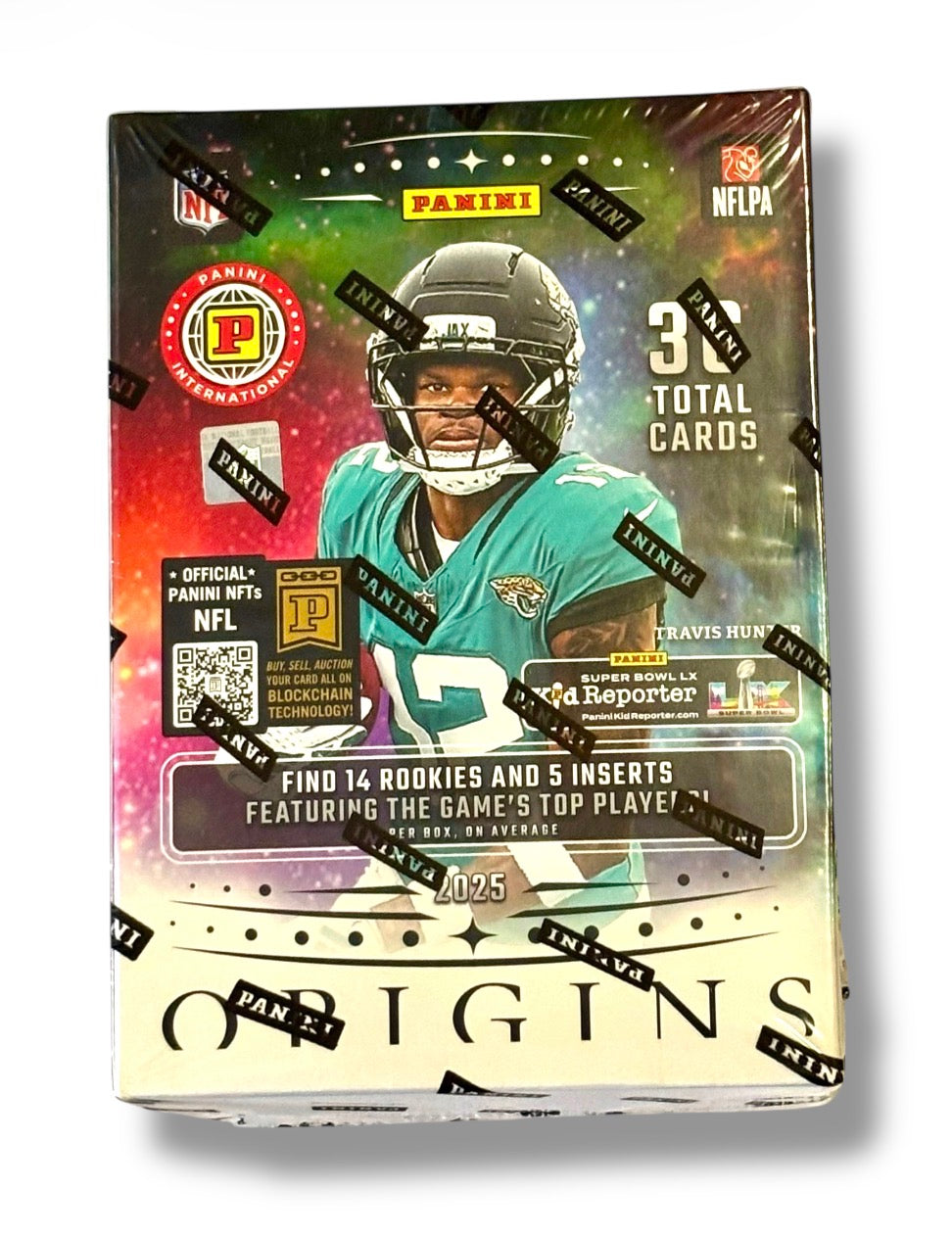 2025 Panini Origins Football Factory Sealed International Blaster Box - 14 Rookies & 5 Inserts