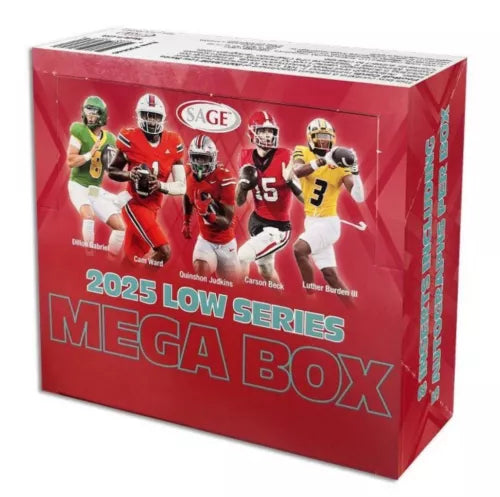 2025 Sage Football Low Series Sealed MEGA Box Packs