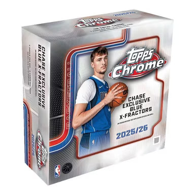 2025 Topps Chrome NBA Basketball Mega Box Factory Sealed