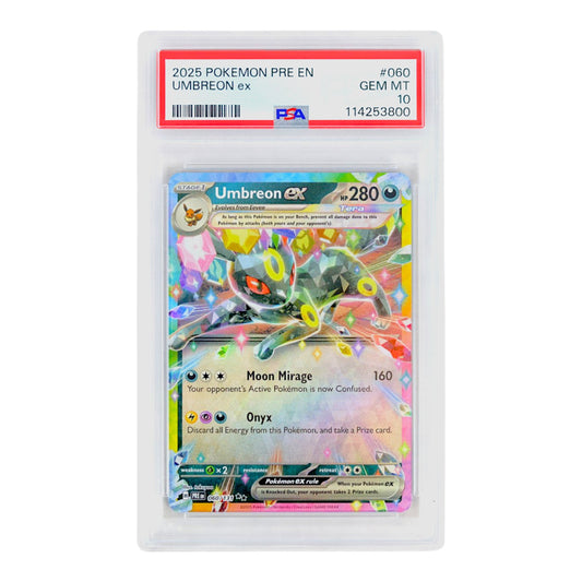 2025 Umbreon EX #060 PSA 10