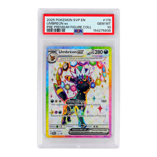 2025 Umbreon ex #176 PSA 10