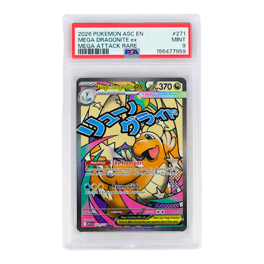 2026 Mega Dragonite ex #271 PSA 9