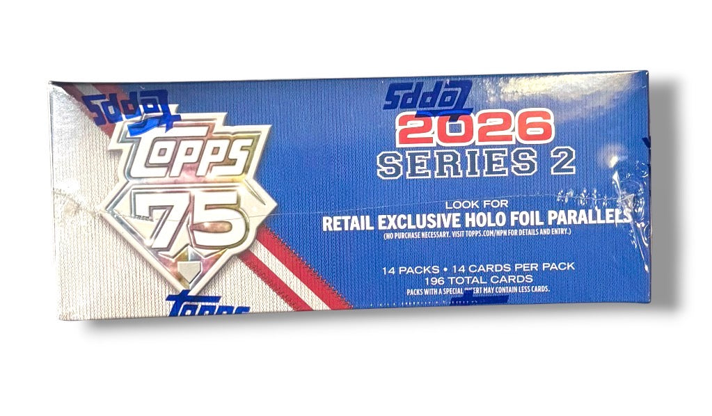 2026 Topps 75 MLB Baseball Series 2 Mega Box