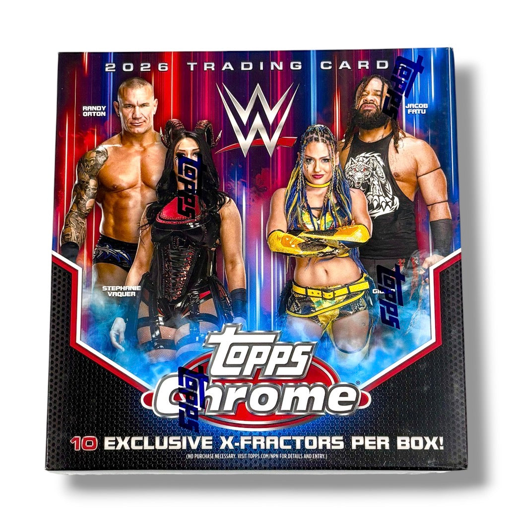 2026 Topps Chrome WWE Mega Box