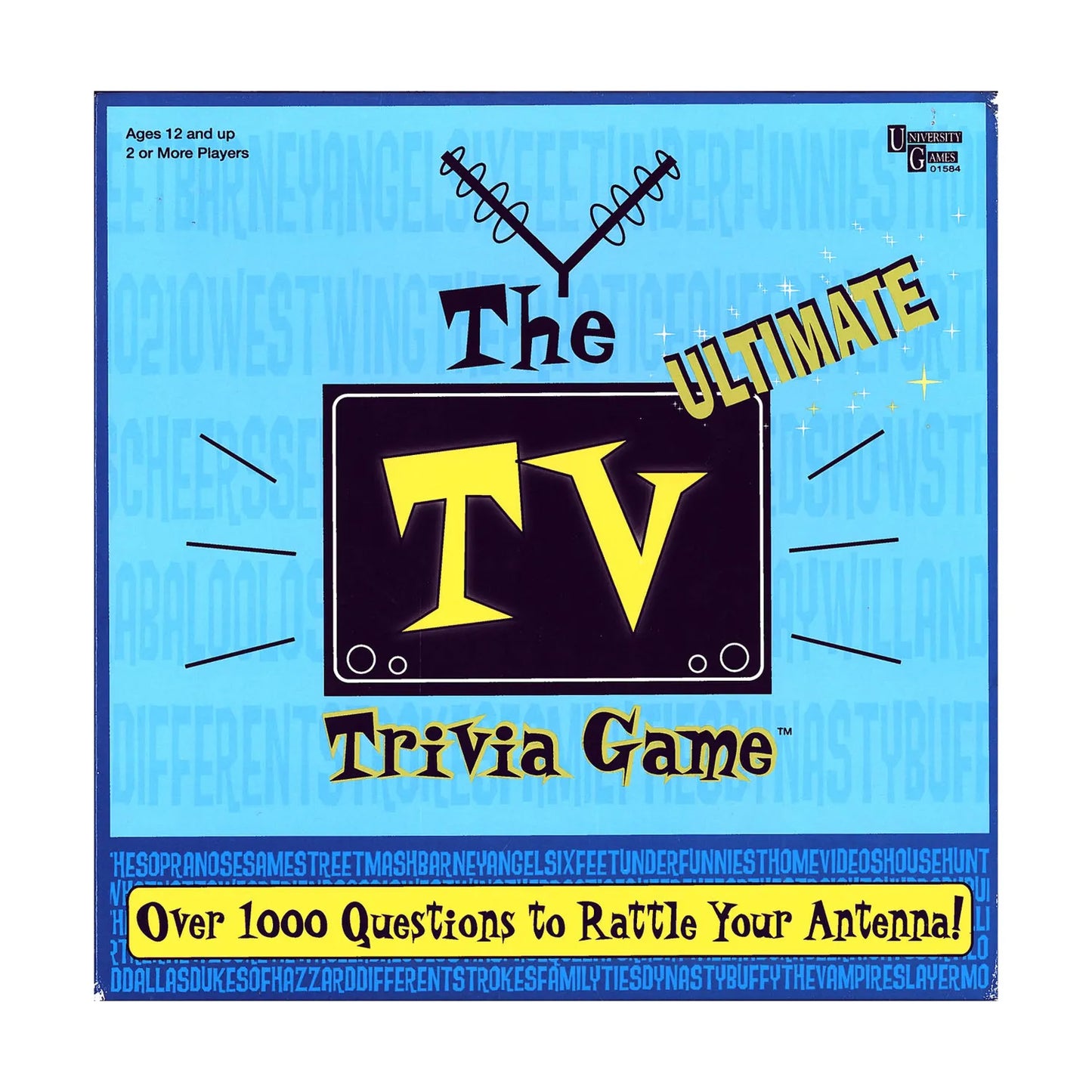 The Ultimate TV Trivia Game - Over 1000 Questions to Rattle Your Antenna