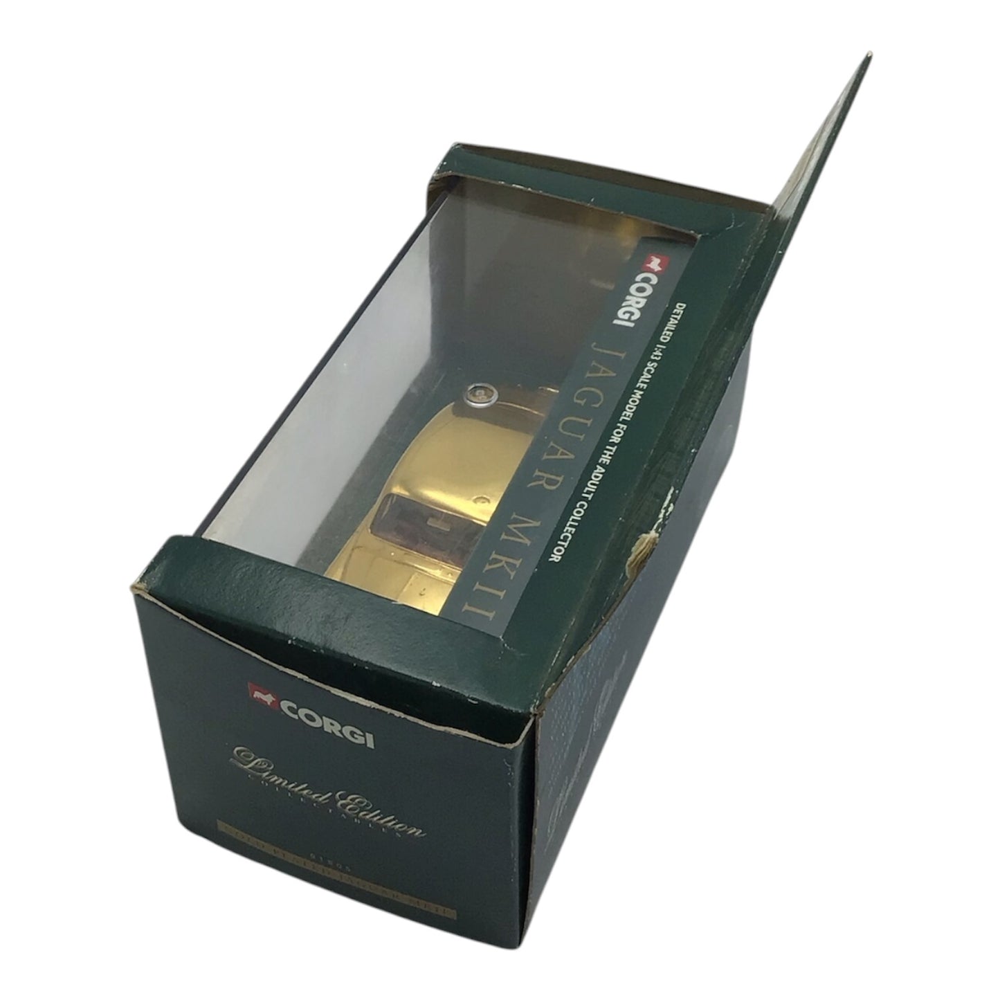 Gold Plated Jaguar MKII 40th Anniversary Commemorative Edition - Corgi