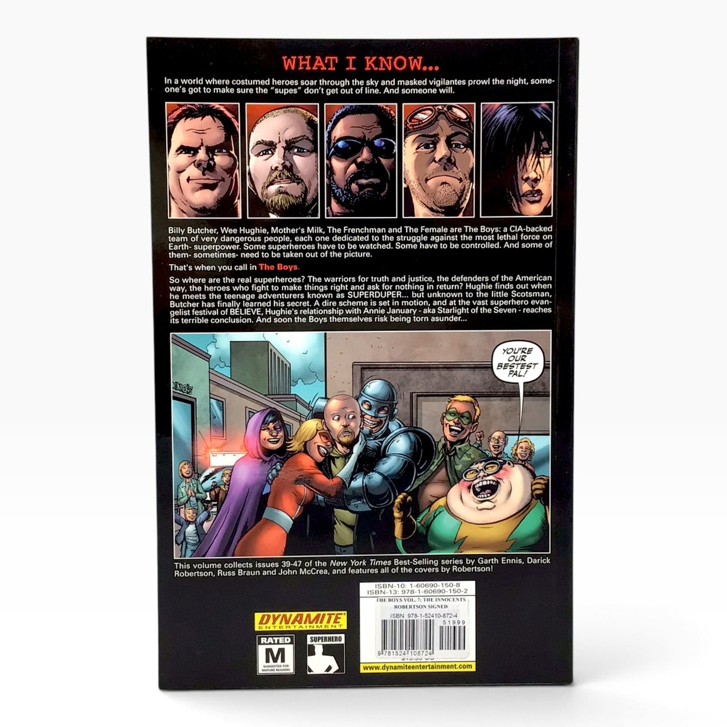The Boys #7: The Innocent (2010) – Signed by Darick Robertson - Mint