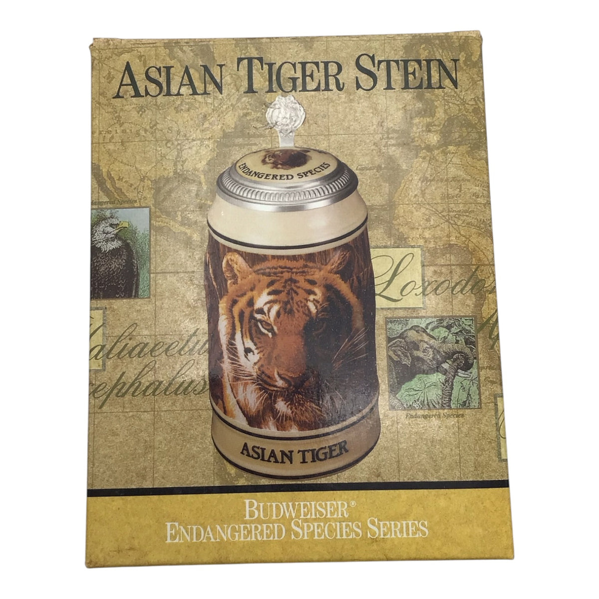 Budweiser Asian Tiger Stein - Endangered Species Series